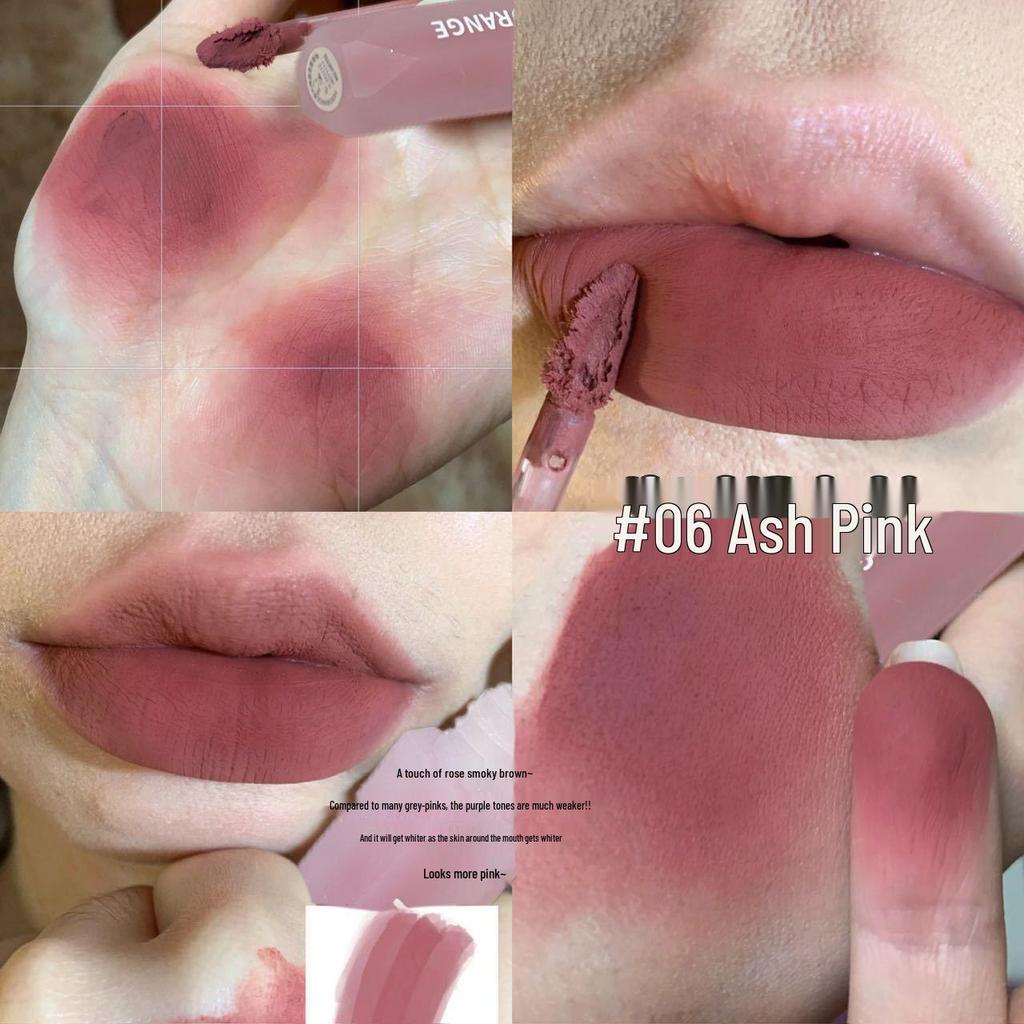 HERORANGE Velvet Matte Lip Glaze – Long-Lasting Nude Lipstick for a Radiant Complexion