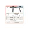 Ya-Man Electric Brush Meise Needle Lift Brush Facial Massager EMS MS83SAM Blue Gray with Sticker []