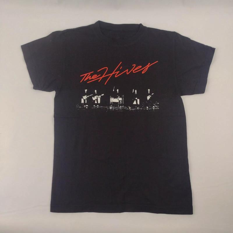 The Hives Music For Lovers t-shirt noir en coton pleine taille RD140 S