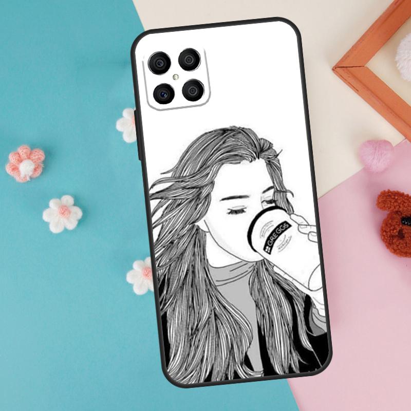 OK But First Coffee Case For Honor 200 Pro 50 70 90 X9a X8a X8 X9 X8b X9c X9b Honor Magic 7 Pro 5 6 Lite Cover