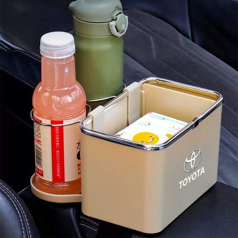 Car tissue box Car storage rack multi-functional water cup For Toyota Prius NHW20 ZVW30 ZVW40 ZVW50
