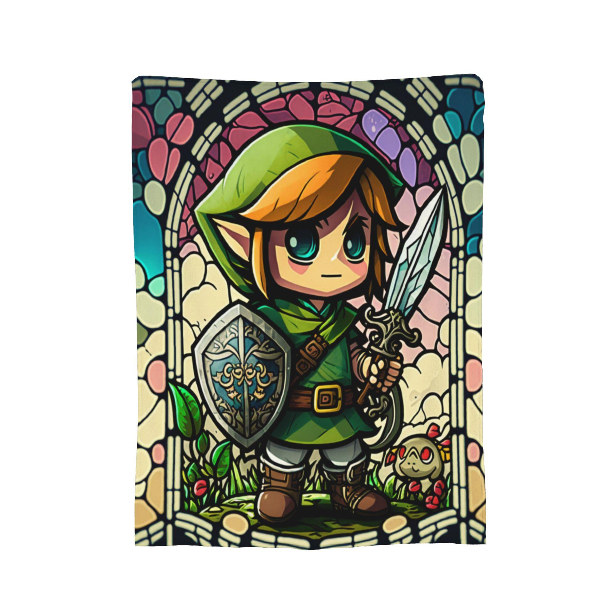 Игры Link Z-Zeldas Пледы Фланелевые Супер Теплые Пледы для Постельного Белья Дивана Покрывало 75x90cm