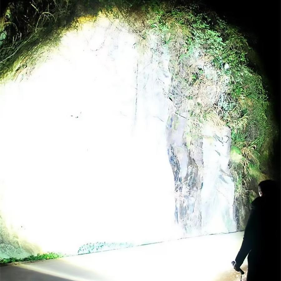 2025 NEW Ultra Bright Flashlights 900000LM Powerful Rechargeable Torch 2000M Portable Lamp Outdoor Camping Lantern