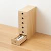 MUJI Wooden Small Item Storage 6 Tiers Width x Depth 17 x Height cm 82603330 Approx. 8.4 25.2
