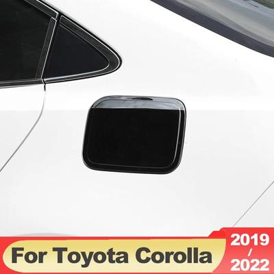 Stainless Steel Exterior Car Oil Fuel Tank Cover Trim Sticker Case For Toyota Corolla E210 - 2022 2023 12th Accessories