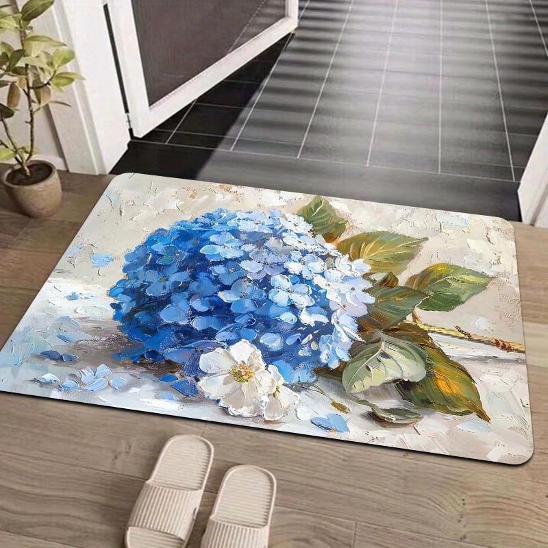 1PC Mushroom Pattern Kitchen Rugs Non-Slip Home Door Mats Pop design Bathroom Rugs Bath Mat Carpet for Home Sink Laundry Decor