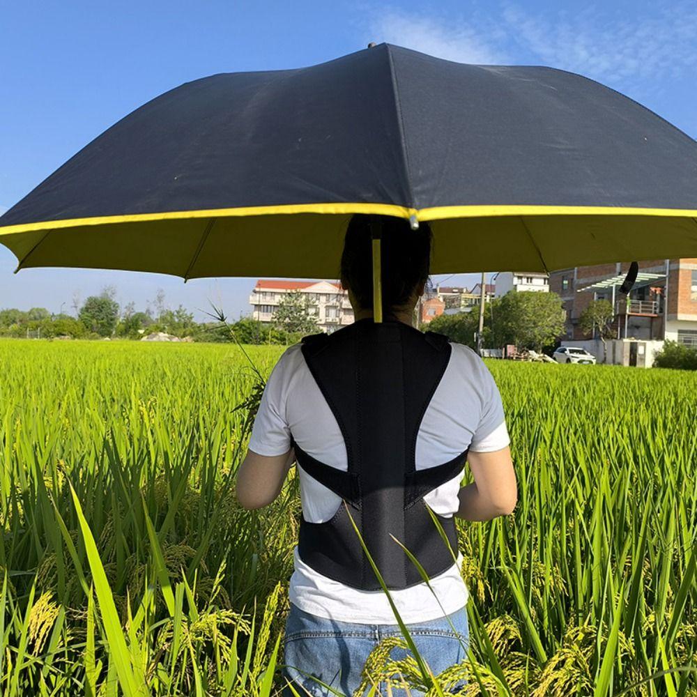 Wearable Fishing Umbrella Shoulder Vest Adjustable Hands-Free Umbrella Holder Photography