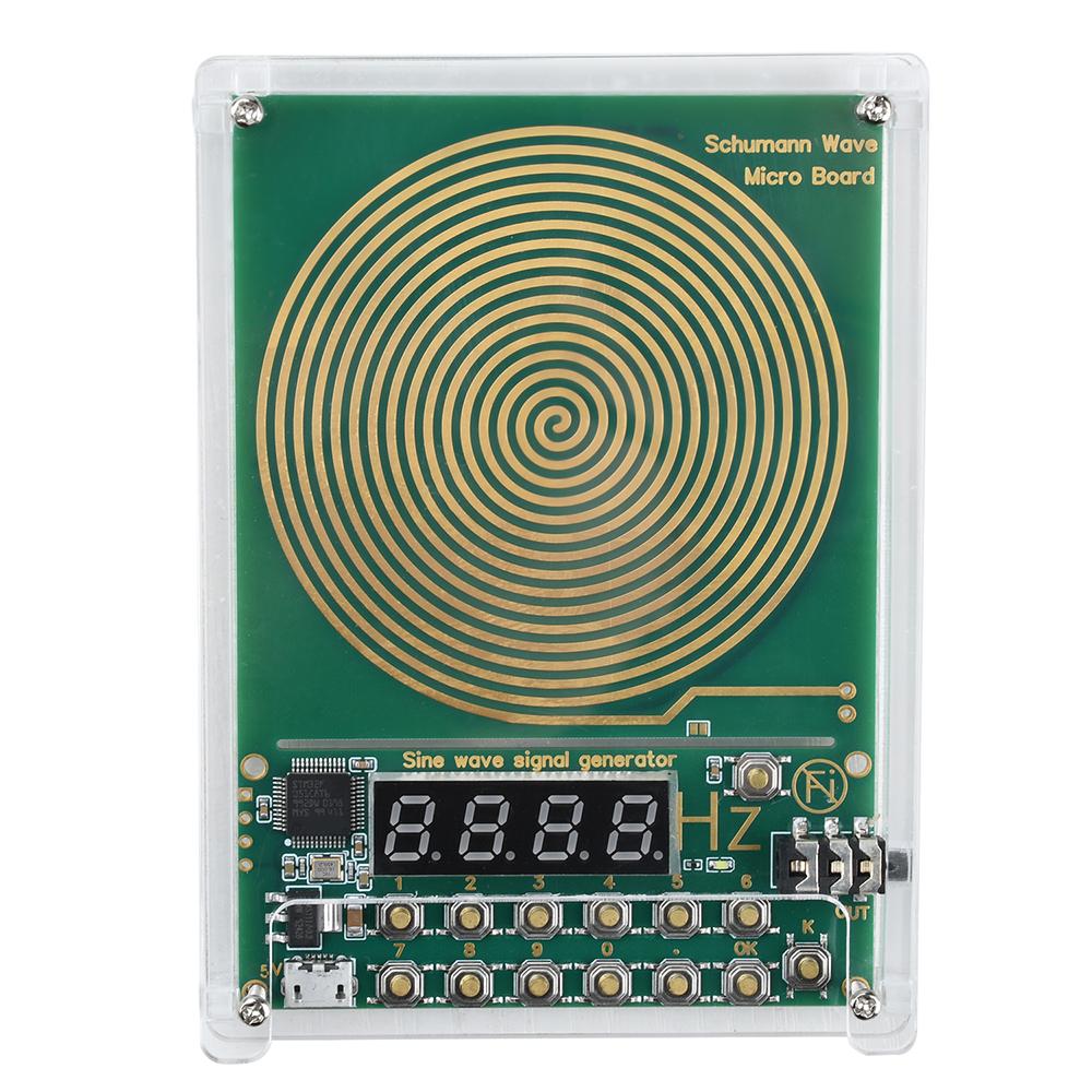 Schumann Generator 0.01Hz~100000Hz Adjustable Frequency Schumann Wave Generator Sine Wave Signal Generator Micro USB