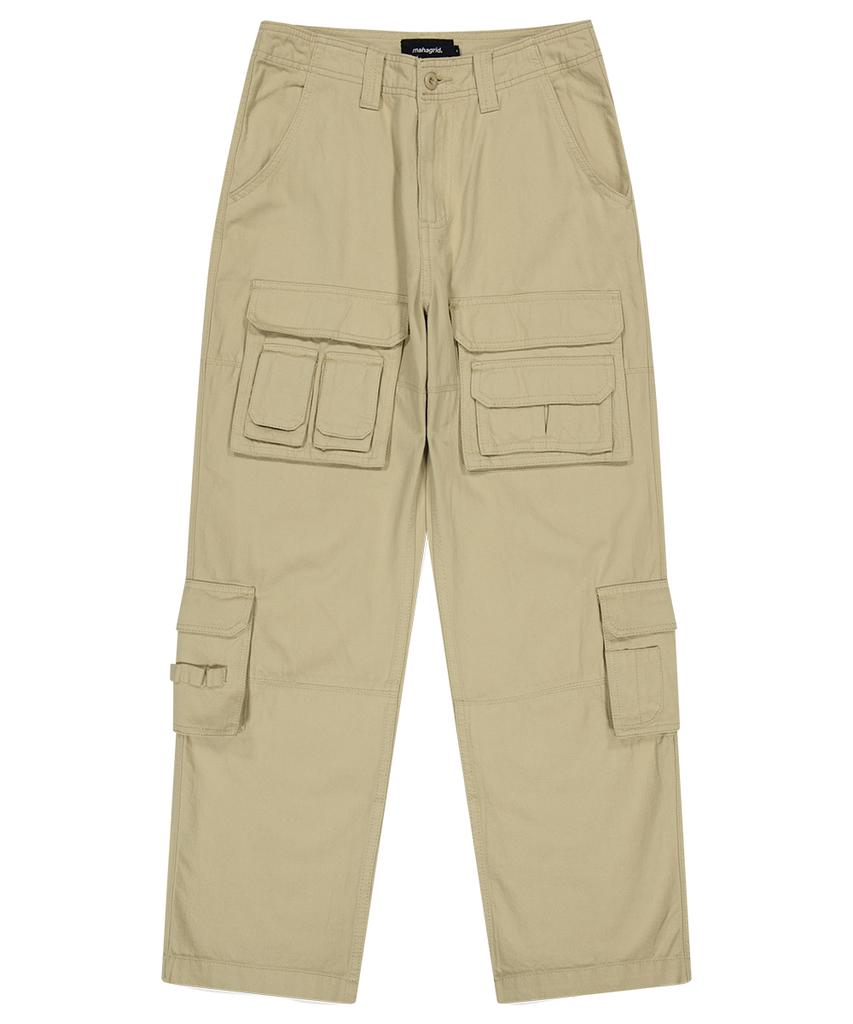 MAHAGRID Utility Pants Beige(Mg2Dfmpa22A)
