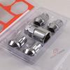 4Nuts+1Key M12X1.5 M12X1.25 M14X1.5 32mm Steel Auto Car Wheel Rim Lock Locking Nuts Lug Nuts For Honda Toyota Mazada