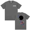 Summer Limited Legendary Russia  Viktor Tsoi Kino Blood Type Double Sided Print T-shirts Men  Casual T Shirts