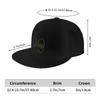 Wu Tang Clan Print Baseballkappen Snapback Mode Baseballmützen Atmungsaktiv Lässig Kappe Outdoor für Unisex und Damen