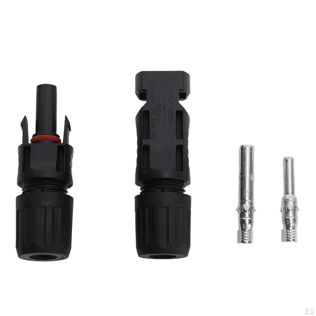 Photovoltaik Solarmodul Anschlusskabel Rote und Schwarze Drähte, Paralleladapter Zuverlässige Teile