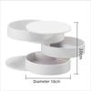 Multi-Layer Rotating Jewelry Storage Box Nordic Style Ring Bracelet Storage Rotating Jewelry Organizer Box Anti Dust With Lid