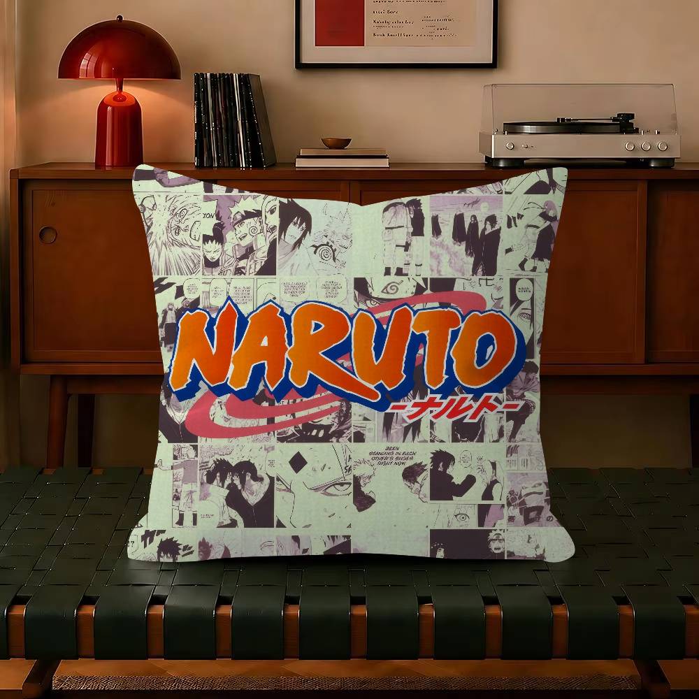 NARUTO retro Eye Pillow Gift Home Office Decoration Bedroom Sofa Car Cushion Cover case x
