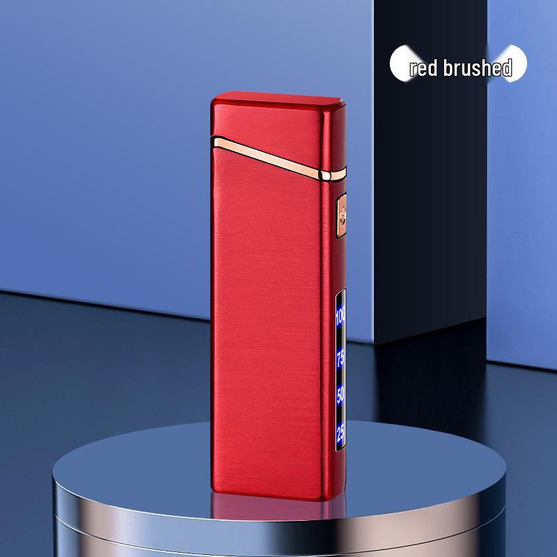 Smart Windproof Type-C Rechargeable Lighter with Dual Arc & Display