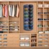 Wall Hanging Hat Organizers Bedroom Closet Space Saving Baseball Cap Felt Storage Door Back Storage Bags