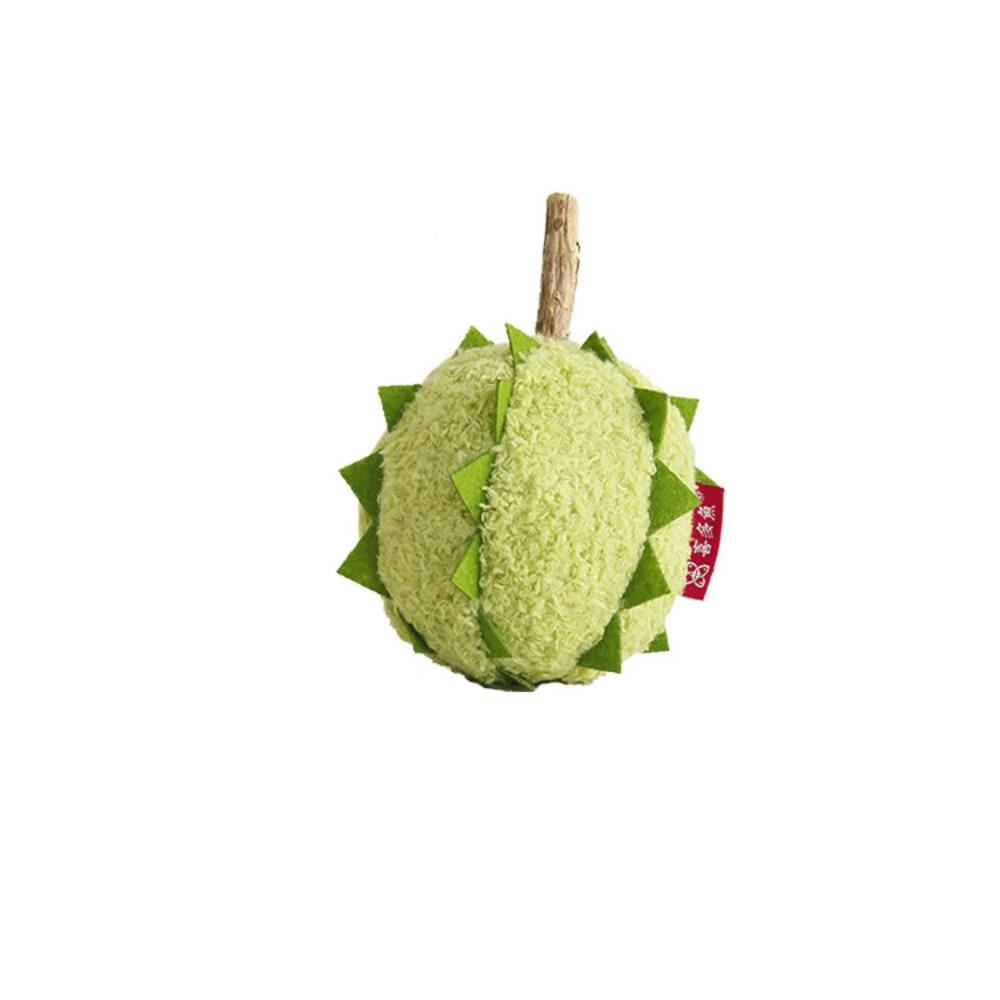 

Fruit Shaped Cat Toy Felt Pet Chew Toy Pet Supplies Pet Bite Toy Grinding Teeth