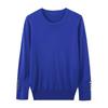European and American style, new women's clothing, foreign style, fashionable basic plain weave knitted sweater 8851171