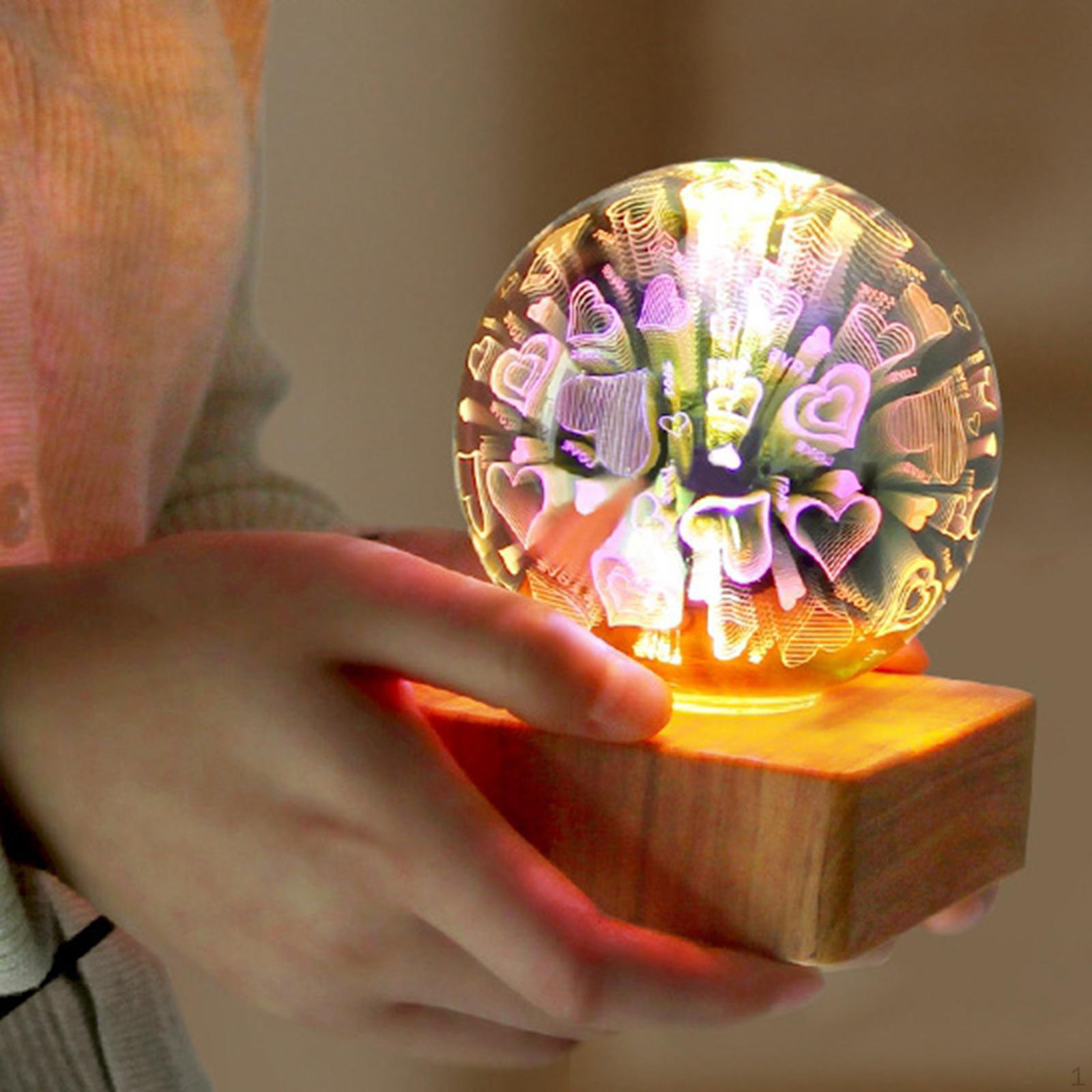 

3D ночник декоративная настольная лампа для украшения спальни heart