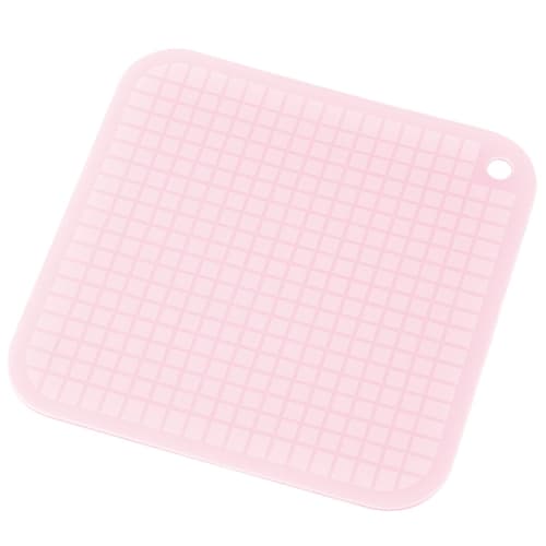 Shimomura Kogyo Pitaco Mini Cutting Board (PC-604), Made In Tsubame-Sanjo, Niigata, Pink, Product Size: 250 X 250 X 2mm