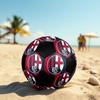 SIZE 5 Bologna FC Soccer Ball Colorful All Ages Machine Stitched PVC Competition Ready Durable High-Bounce