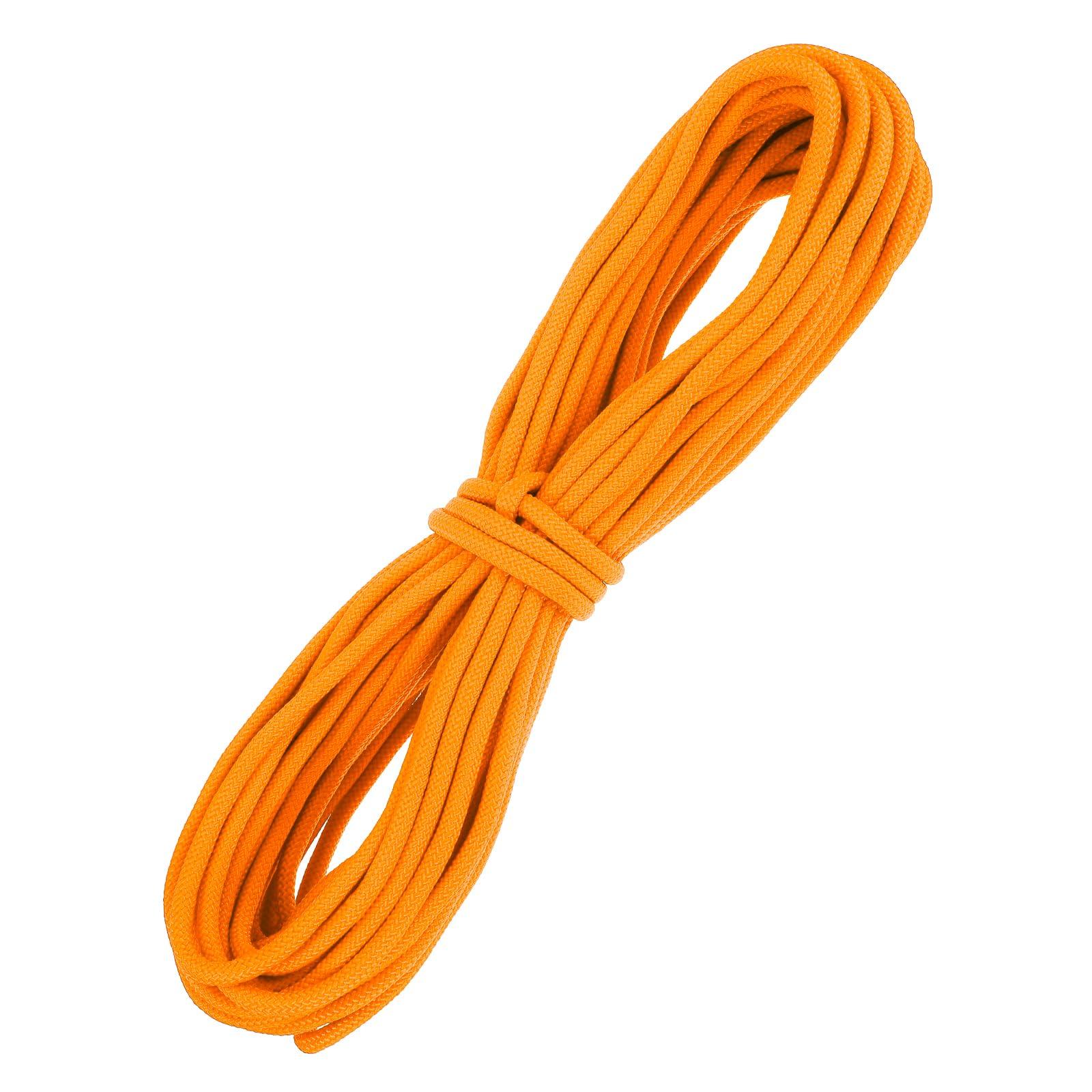 

uxcell 3/8 90ft Polypropylene Rope, Solid Braided Utility Rope for Camping, Flagpoles, Closets, and Outdoor Use, Yellow