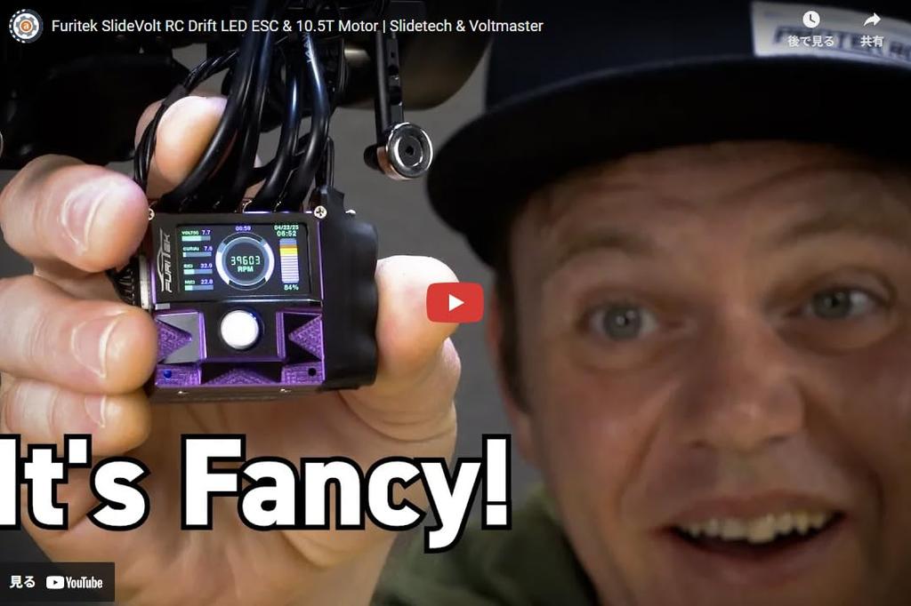 FURITEK BLS Drift Combo Slidetech Voltmaster Midnight Purple Edition Brushless Combo Set for Competition Drift 1/10 & 10.5T FUR-2656