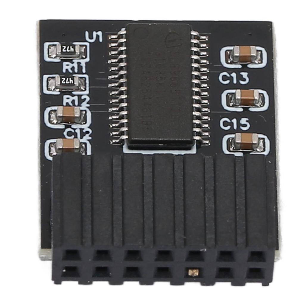 TPM 2.0 Module 14Pin SPI Interface Stable High Safety Durable Material TPM SPI Module for Win 11 Motherboard