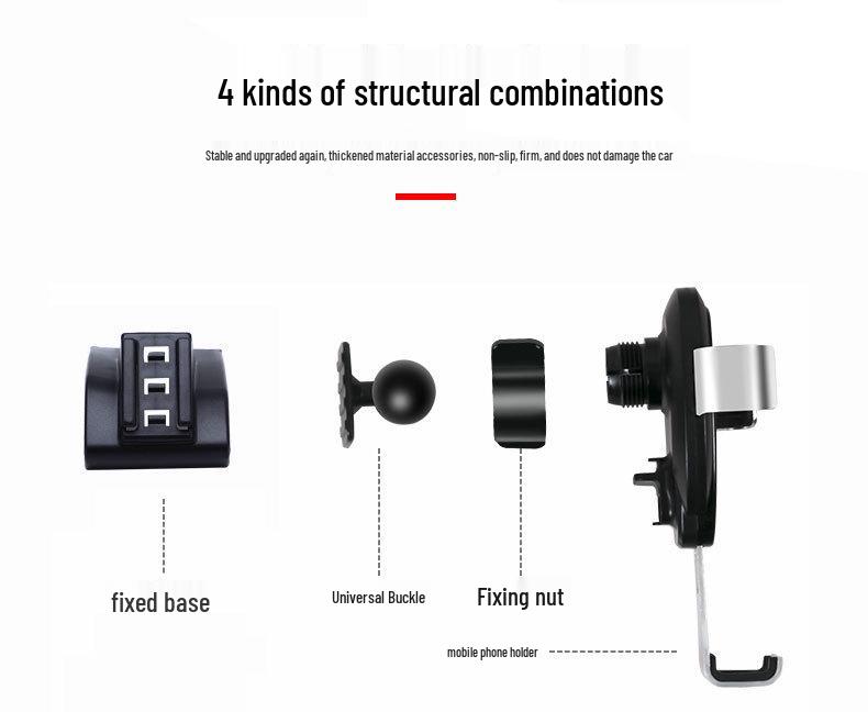 Wireless Charging Phone Holder for 2019-2022 Porsche Cayenne/Coupe