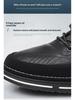 Men's Soft Leather Casual Shoes, Sizes 48-50, New Spring Trend, Soft Sole