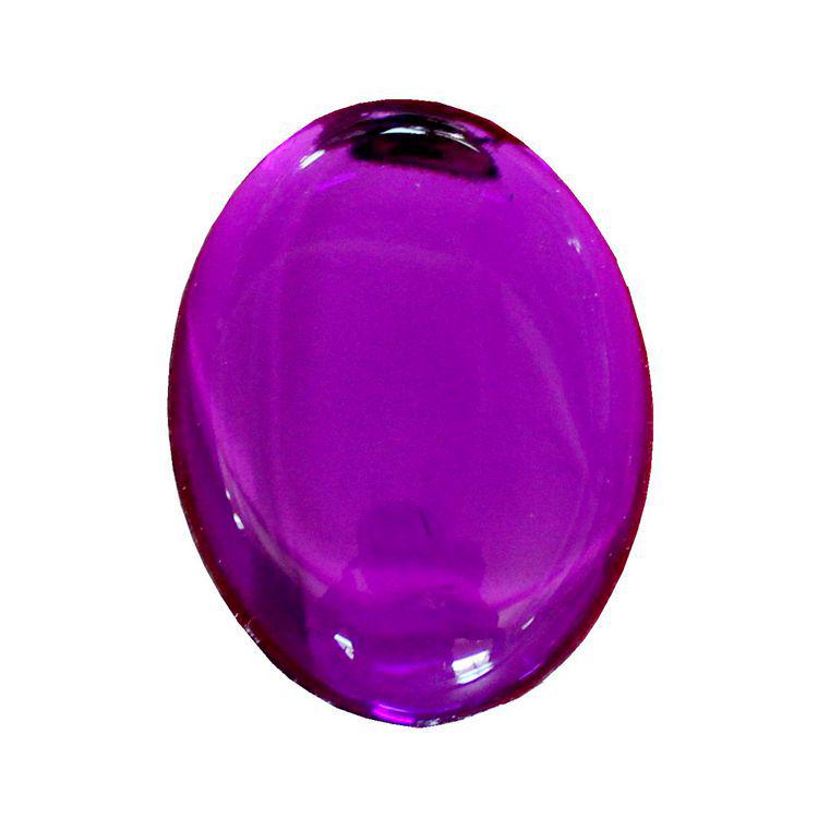 Acrylic Cat's Eye Oval Rhinestone Applique (30x40mm) - Glossy DIY Handmade Jewelry Accessory