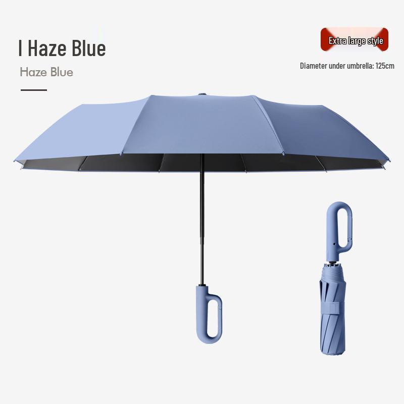 Large Automatic Dual-Use Umbrella: Sunshade & Rain Protection with Custom Logo