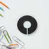 10Pcs Plastic Closet Size Dividers Round Hanger Labels for Clothes Rack Organization Wardrobe Hanger Separators