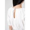 8SECONDS Round Neck Volume Blouse White (114865Ay11)