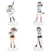 Stunning Hololive Anime Acrylic Stand Figure Ornament With Aqua Akai Shirakami Pekora Natsuiro Inugami Sakura