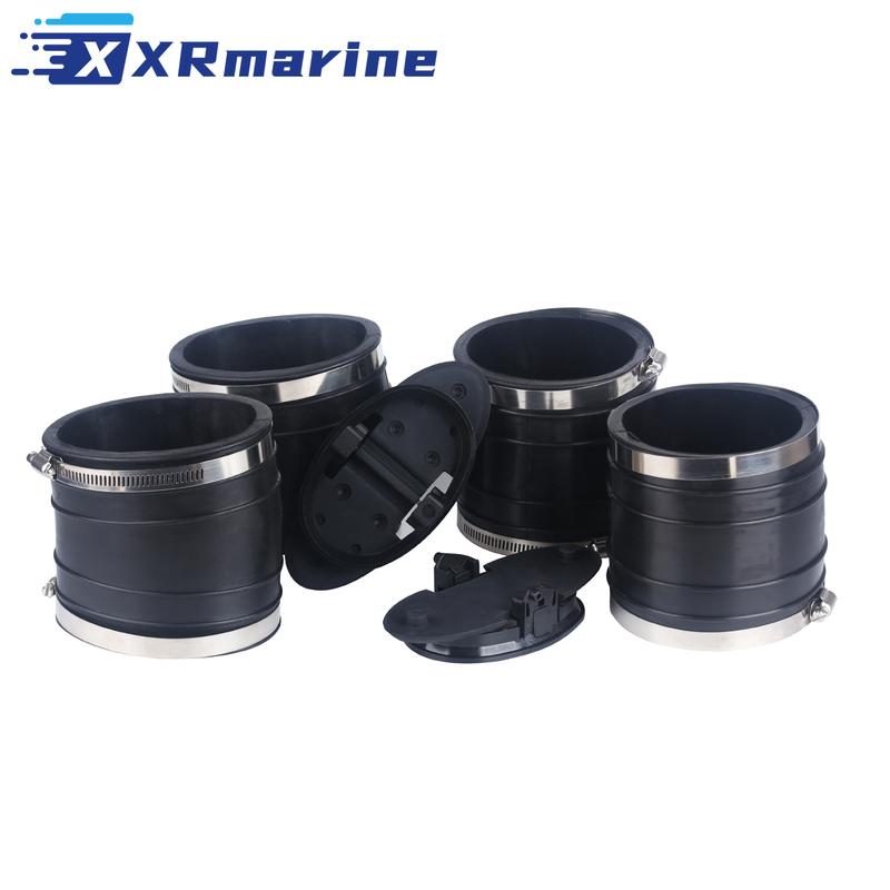 Exhaust Y-pipe Kit 1982-96 807166A3 Hose Bellows 32-14358T 32-44348T for MerCruiser 32-14358 32-44348 14348 14348A1