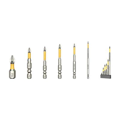Impact Antislip Screwdriver Bit 1/4inch Hexagonal Shank Magnetic Tip Crossing Screwdriver Bit Set Impact Bit