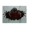 2025 Halloween Scary Skeleton & Red Eye Wall Sticker for Haunted House Décor