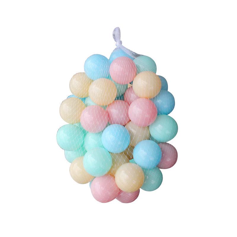 Piscina di Palline Oceanica e Palline Gioco: Palline rimbalzanti, Parco giochi per bambini, Palline giocattolo in plastica ispessita, Palline oceaniche colorate