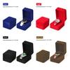 NEW Watch Box Fashion Velvet Round Corner Smartwatch Clock Storage Case Jewelry Accessories Business Packaging Boxes