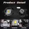 LED Fog Lamp For Ford Bronco Sport   Ranger Raptor   2024 ESCAPE  2024 DRL Headlights Foglight White Yellow