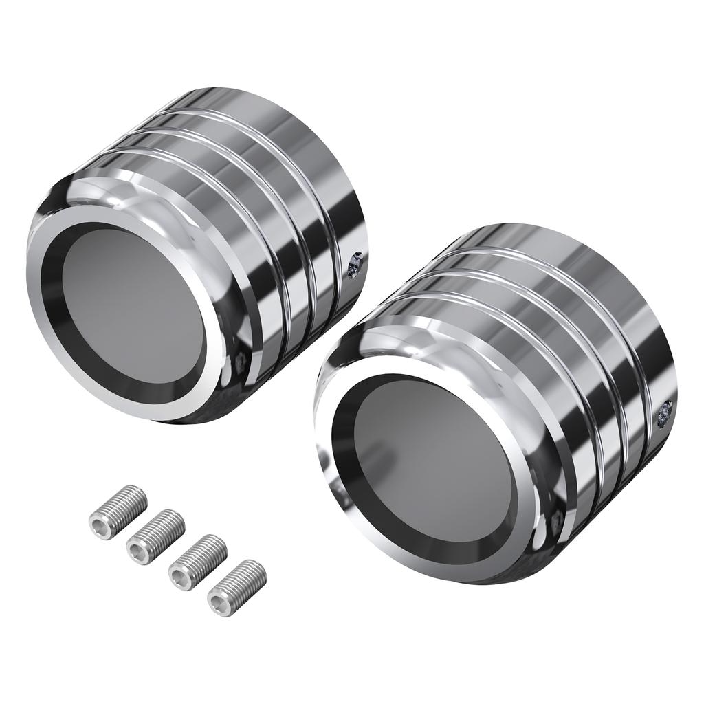 For Harley Sportster 883 Super Low XL883L 2008-2022 Front Axle Nut Covers Caps Sportster 1200 Custom XL1200C Iron 883 XL883N
