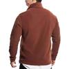 Autumn and Winter New Men's Clothing Fleece Sweater Stand-up Collar Half Zipper Long Sleeve Trendy Versatile Men's Top