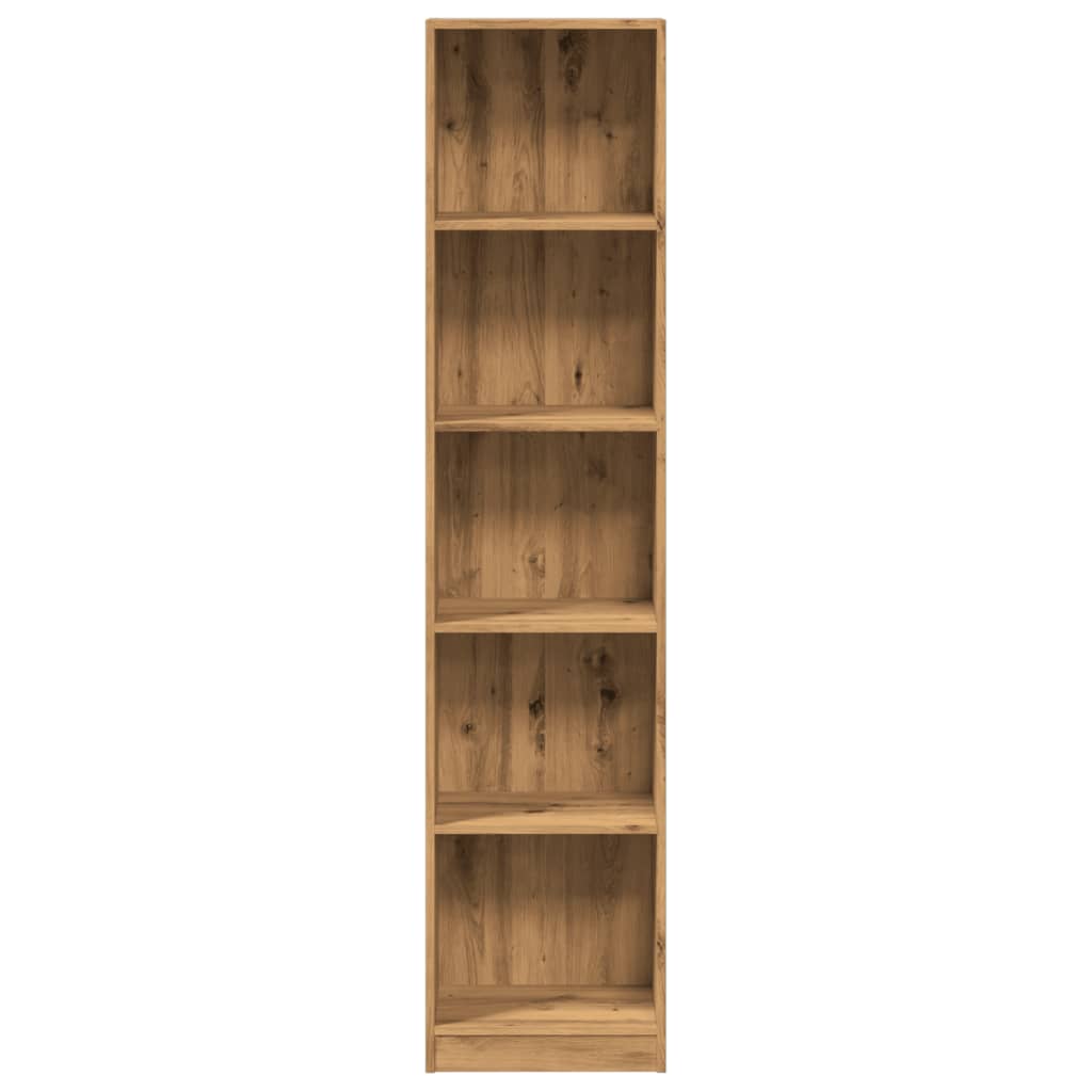 Libreria Rovere Artigianale 40 x 24 x 176 cm Legno Ingegnerizzato