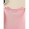 European Sizes Girls' Long-Sleeve Round Neck Sweatshirt "Sleeping Cat" Print, Spring/Autumn, Casual, Daily & Sports.