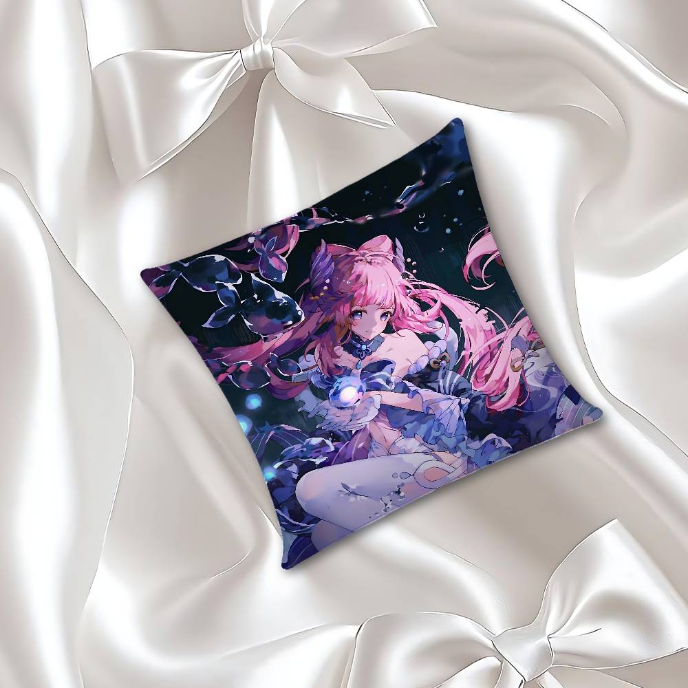 Game Peripheral G-Genshin Pillow Case Pillows For Cover Home Decor Items Living Room Decoration Cushion Covers