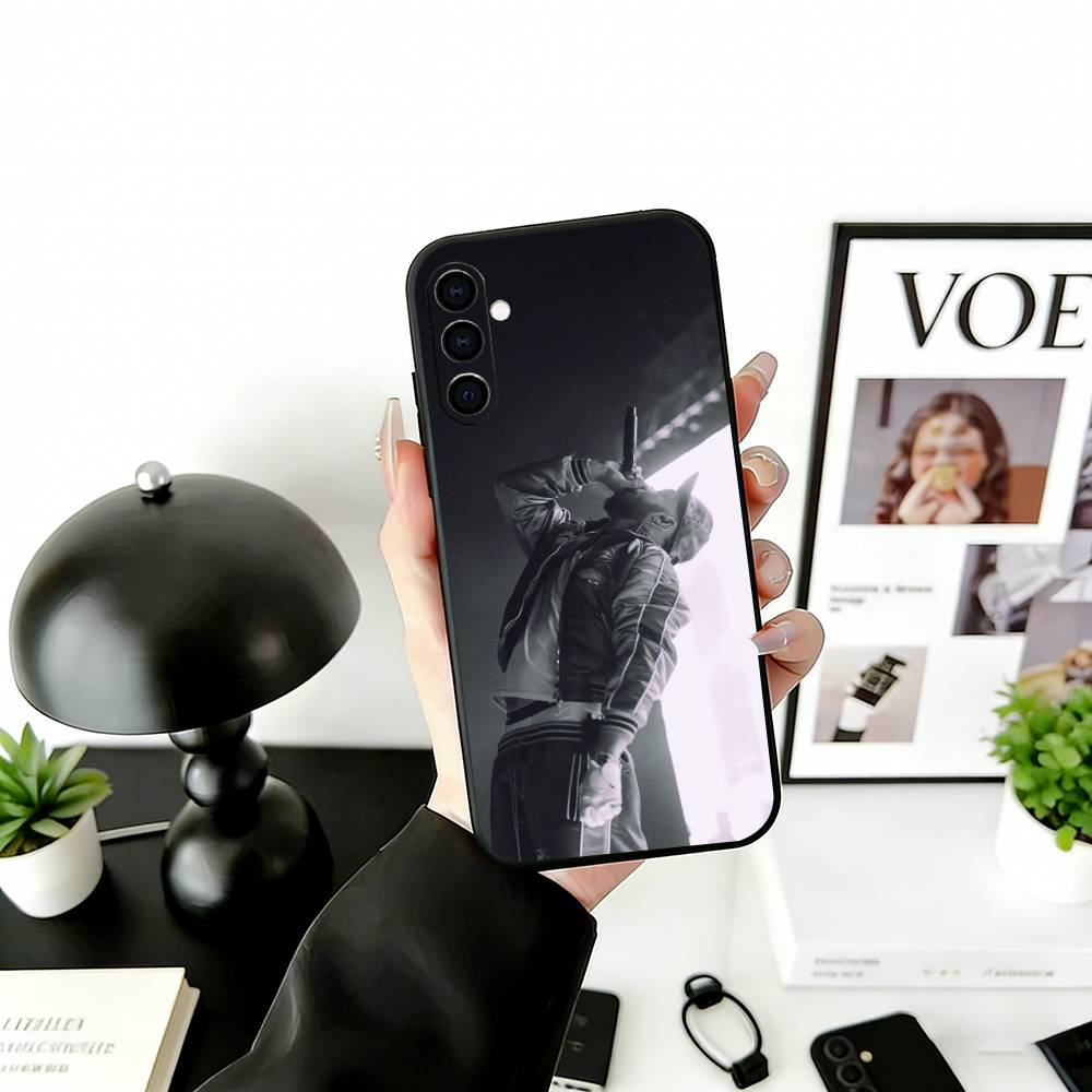 J-JC R-Reyes JC REYES Tour Phone Case For Samsung Galaxy A73,A72,A71,A70,A53,A52,A51,Others Soft Black Cover