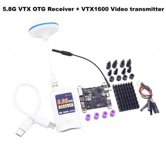 B-CUBE 5.8G VTX 800 1000 1600 2500mW 48CH Input Voltage Video Transmitter Power 25 1000mW For Long Range RC Airplane FPV Drone