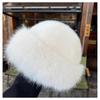 Plush, Mongolian Hat, Cold Resistant, Warm, Thickened, Basin Hat, Ear Protection, Fisherman's Hat